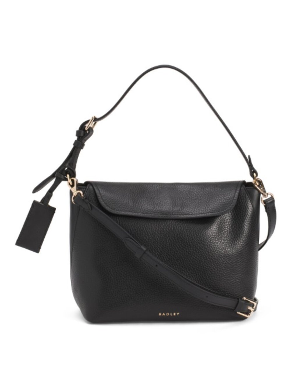 RADLEY LONDON Leather City Road Medium Flap Over Grab Bag